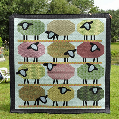 Counting Sheep NN290540 Quilt Blanket