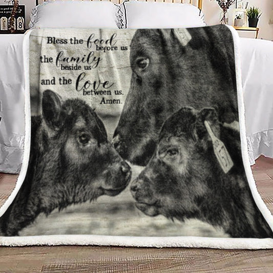 Cow CL22100022MDF Sherpa Fleece Blanket