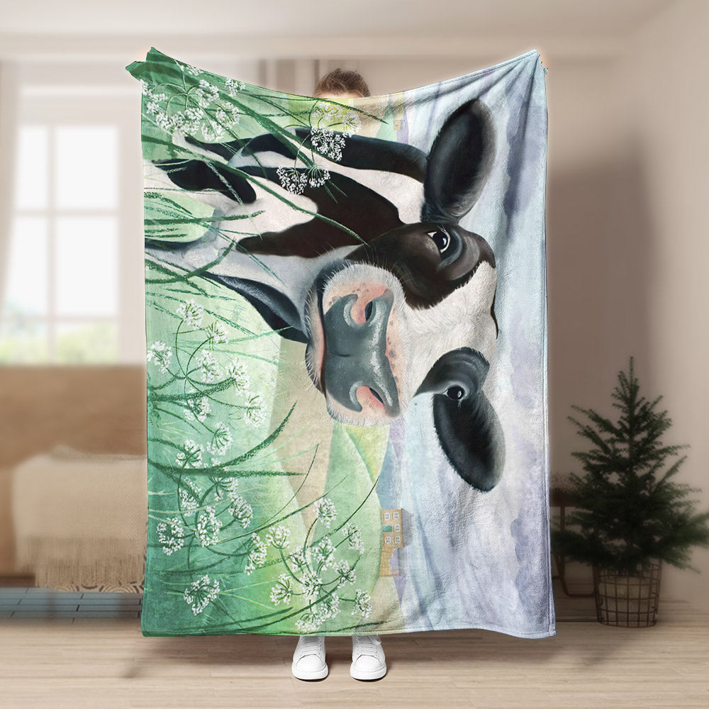 Cow HM200806TT Sherpa Fleece Blanket