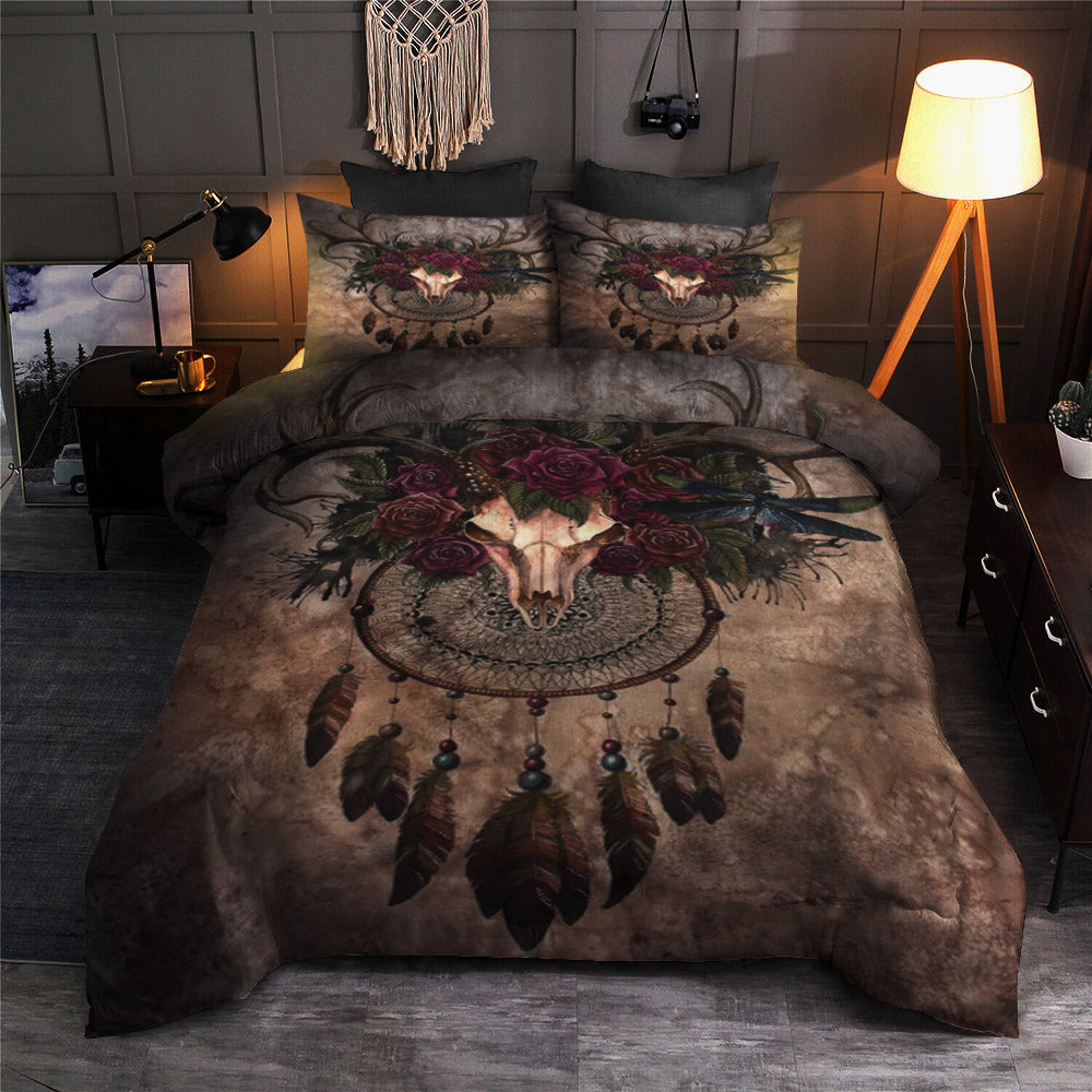 Cow Skull Dreamcatcher CLA22100066B Bedding Sets