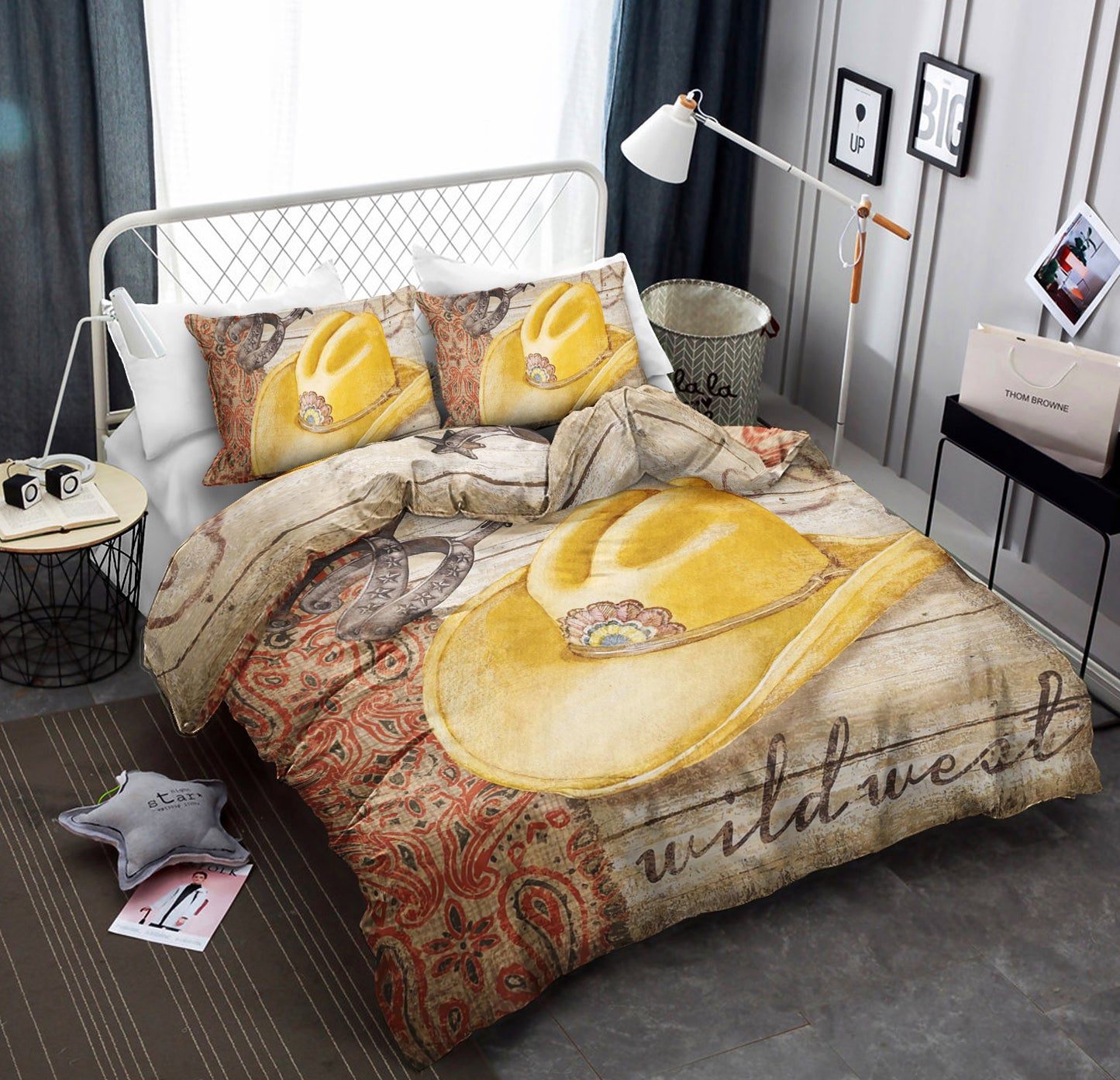 Cowboy Hat HT270824T Bedding Sets