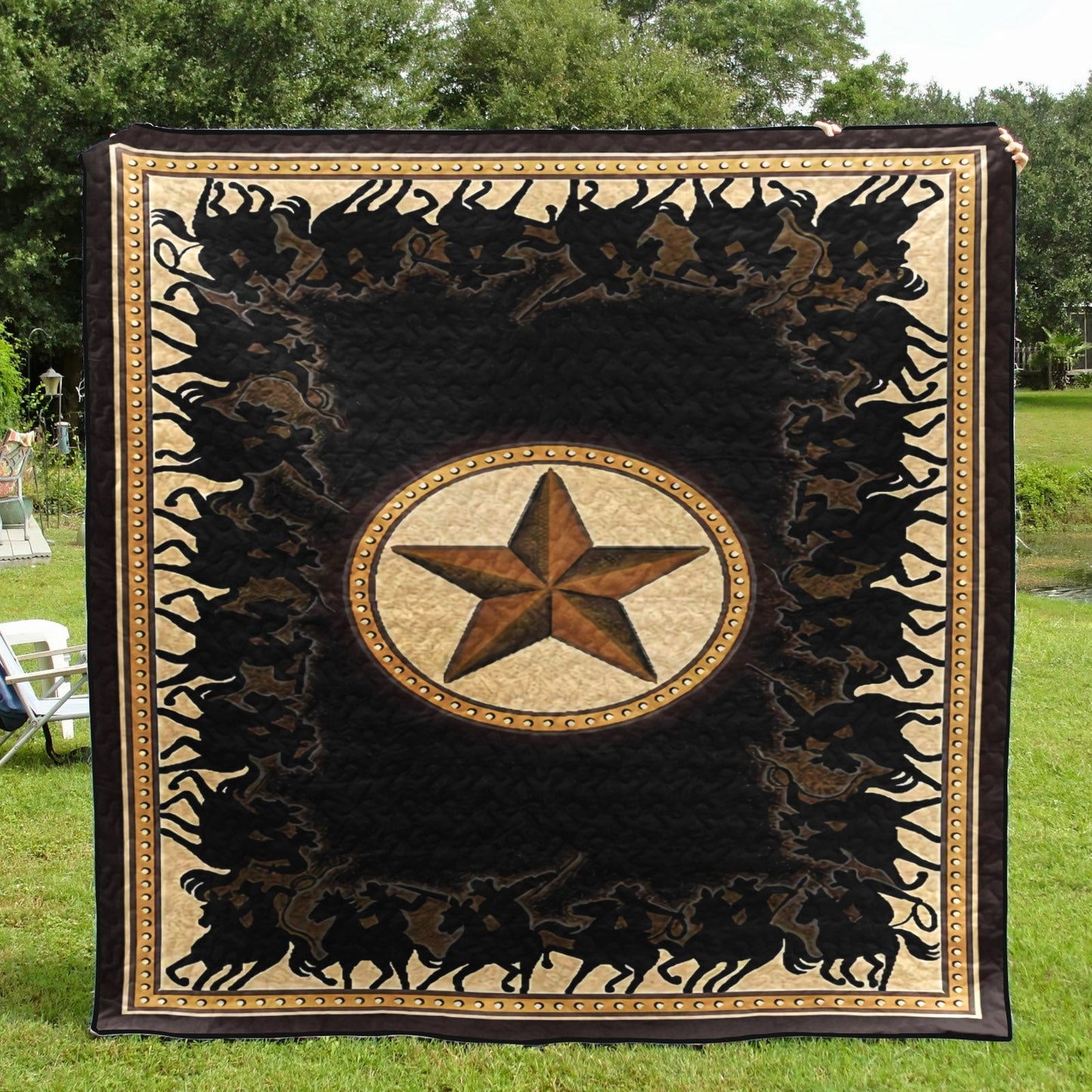 Cowboy CLM1511145 Quilt Blanket