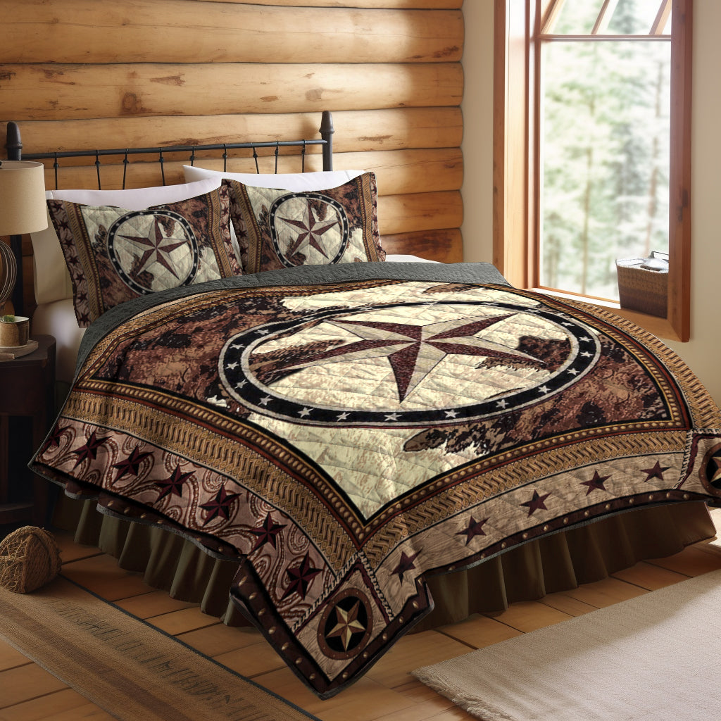 Cowboy Quilt Bed Sheet TL070906