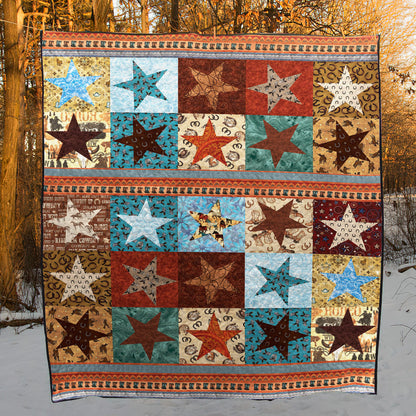 Cowboy Western CLM1111176 Quilt Blanket