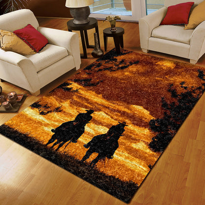 Cowboy And Cowgirl BL170822R Rug