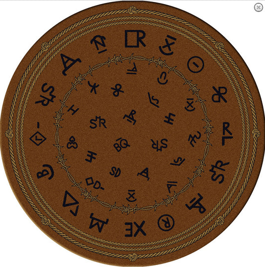 Cowboy Brands CLM3009051TM Round Area Rug