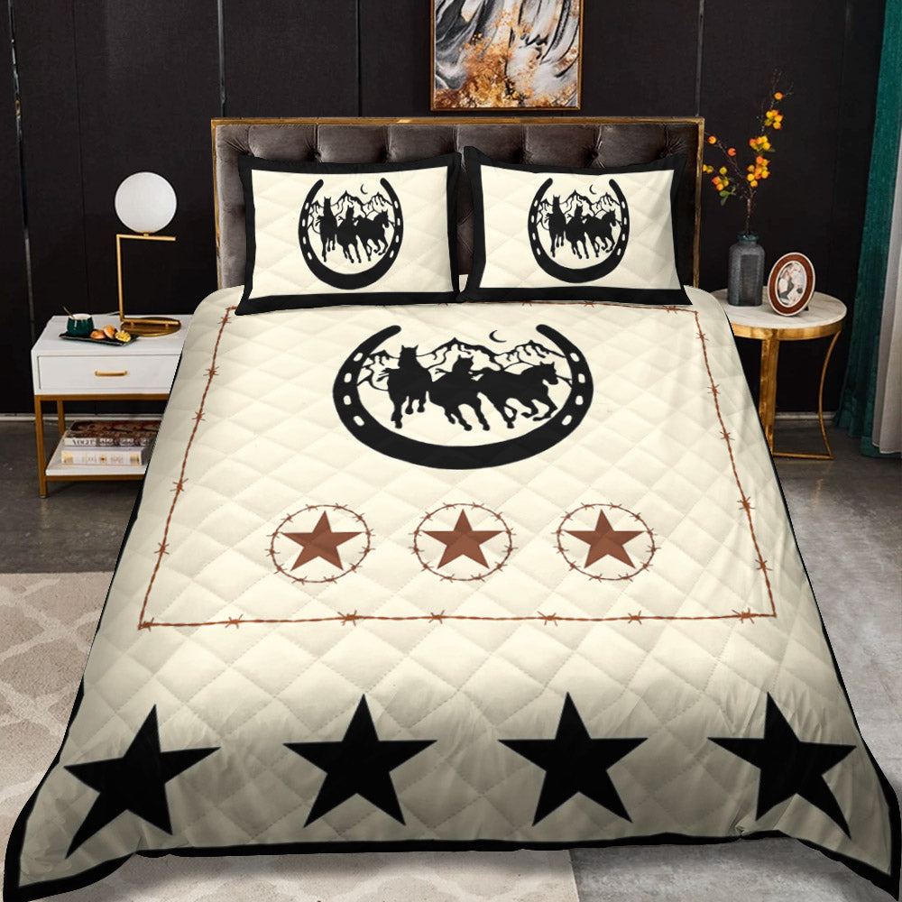 Cowboy CLA2809195B Quilt Bedding Set
