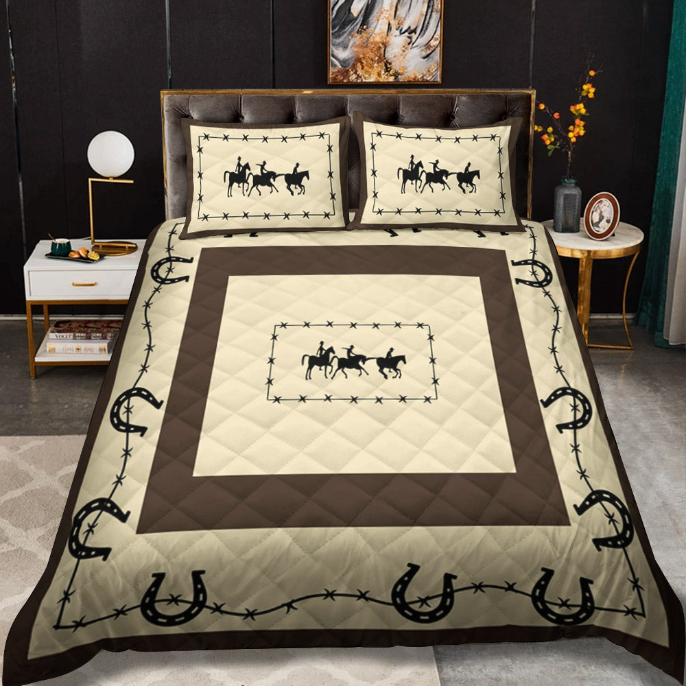 Cowboy CLA2809199B Quilt Bedding Set