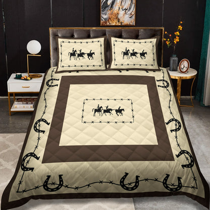 Cowboy CLA2809199B Quilt Bedding Set