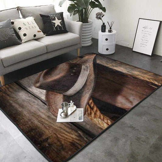 Cowboy Hat Boots CLG1910015R Rug