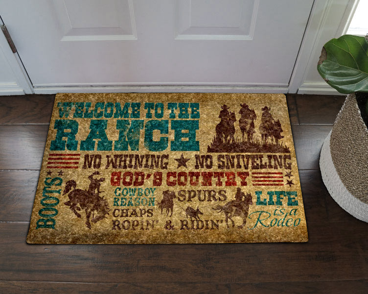 Cowboy Lifestyle Comfort NT25100108D Non-slip Door mats