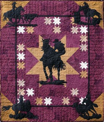 Cowgirl CLA0710282Q Quilt Blanket