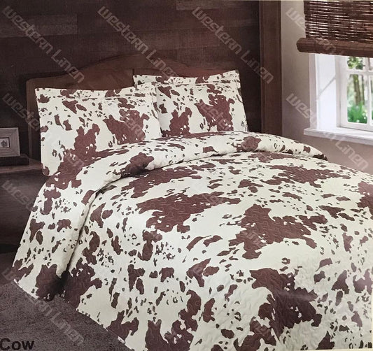 Cowhide Rustic Western CLM2110151B Bedding Sets