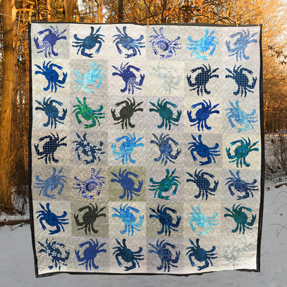 Crab CLA180628 Quilt Blanket