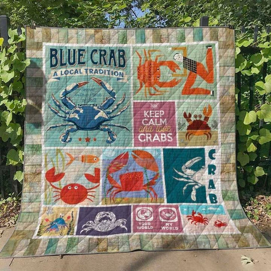 Crab HT130604 Quilt Blanket