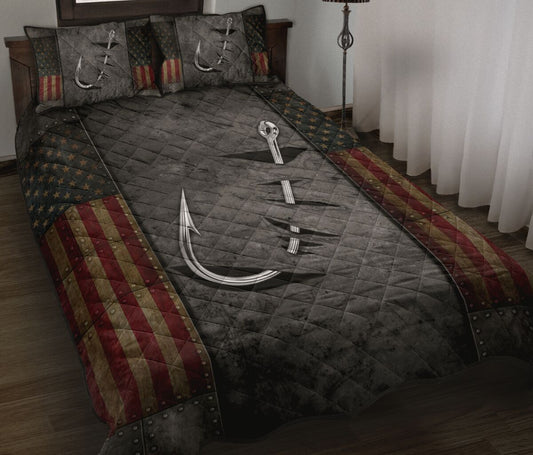 Crack Fishing Quilt Bedding Set TM270902