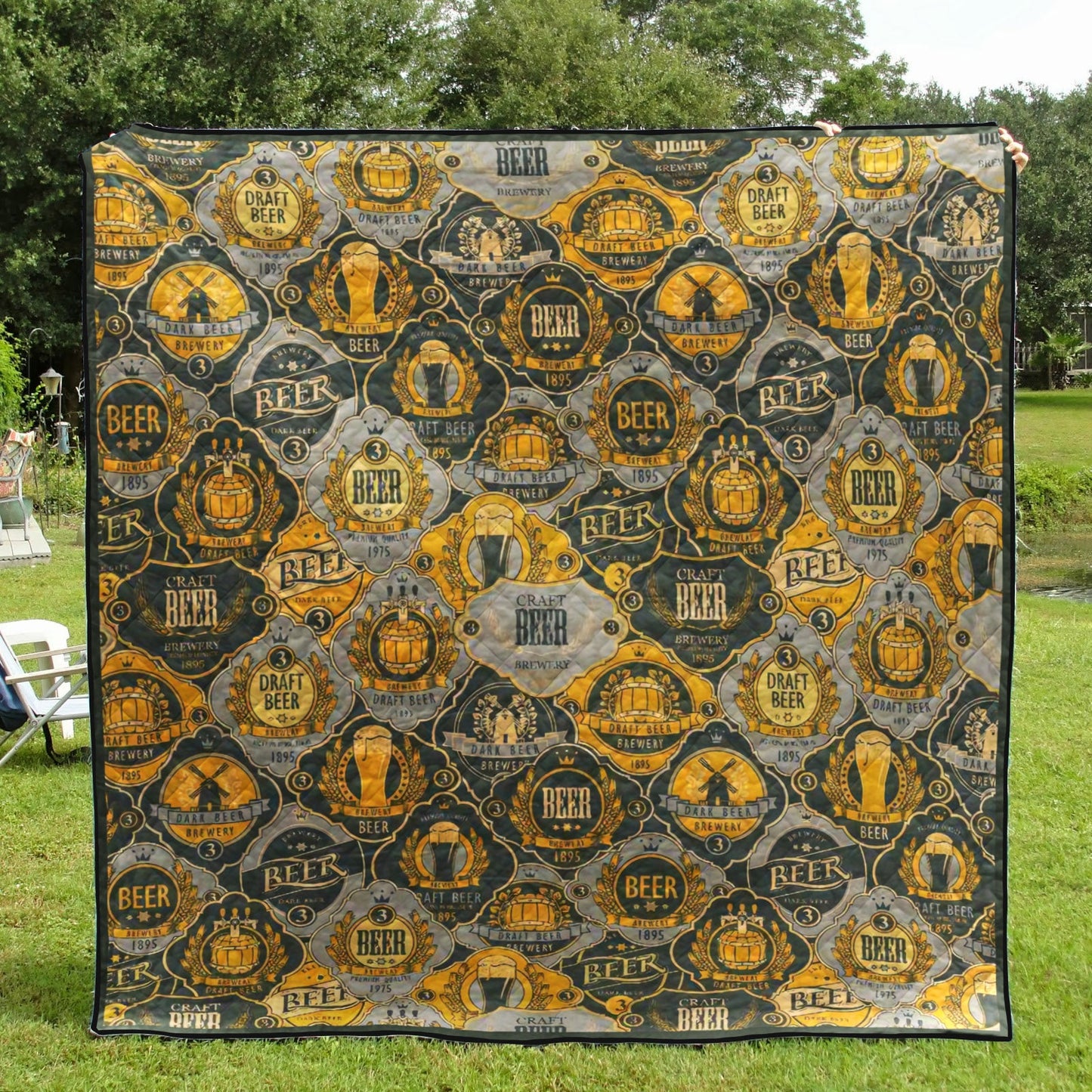 Craft Beer CL12100197MDQ Quilt Blanket