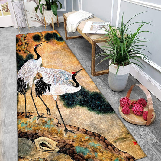 Crane Bird HM1910012N Runner Rug