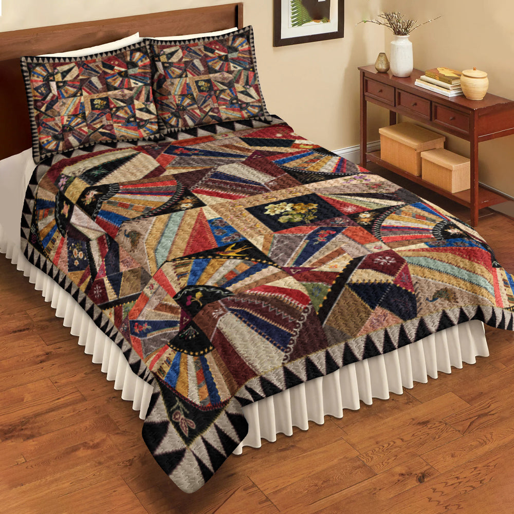 Crazy Quilt Bedding Set MT170601AQBS