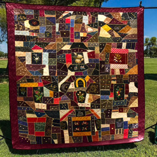 Crazy Quilt Blanket HN170601M