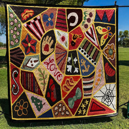 Crazy Quilt Blanket MT160601A