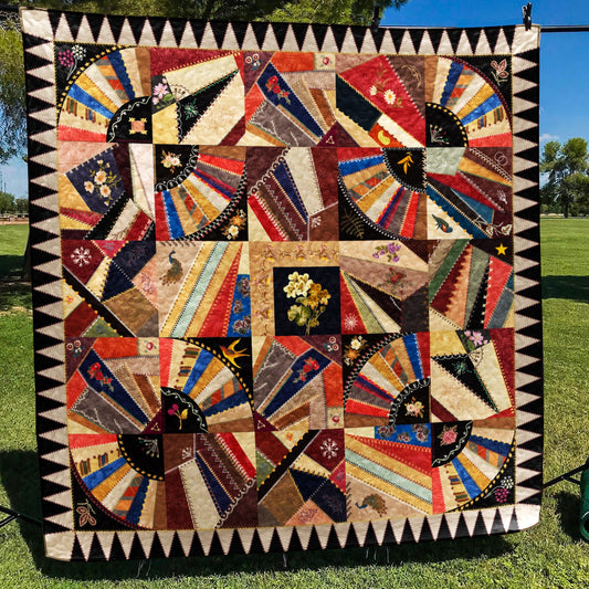 Crazy Quilt Blanket MT170601A