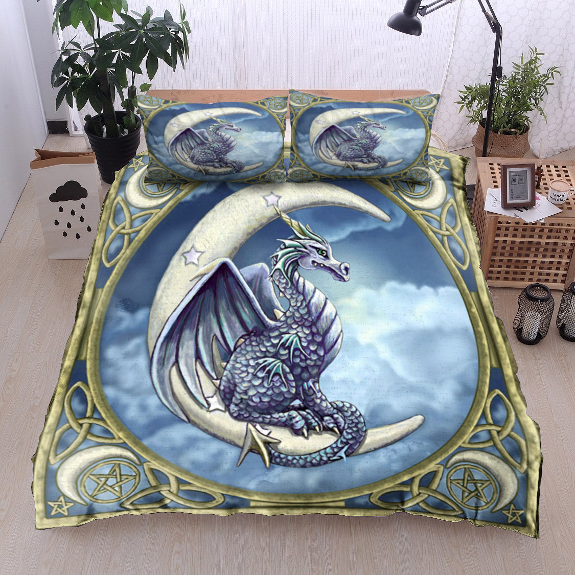 Crescent Moon Dragon HN0511092B Bedding Sets