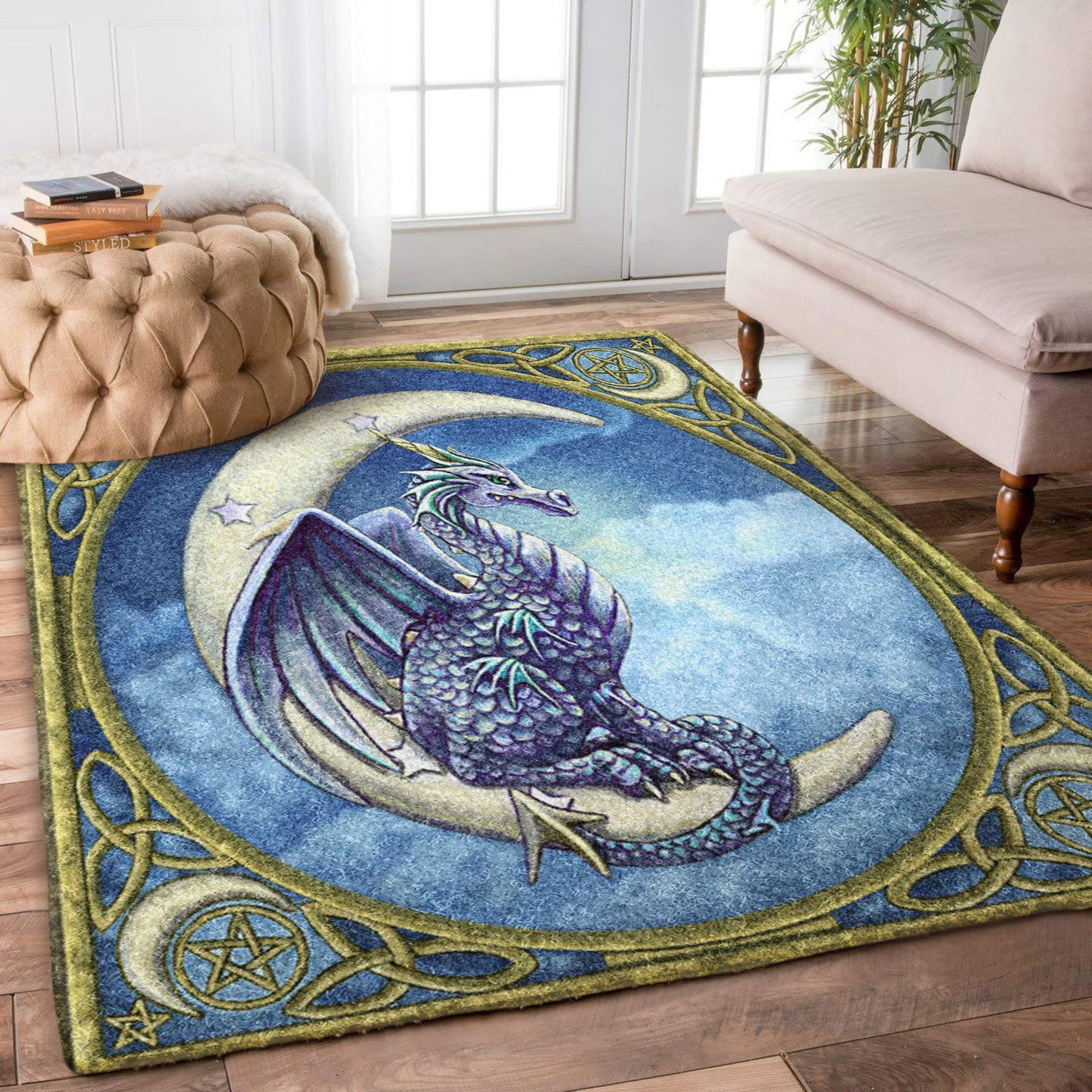 Crescent Moon Dragon HN0511097R Rug