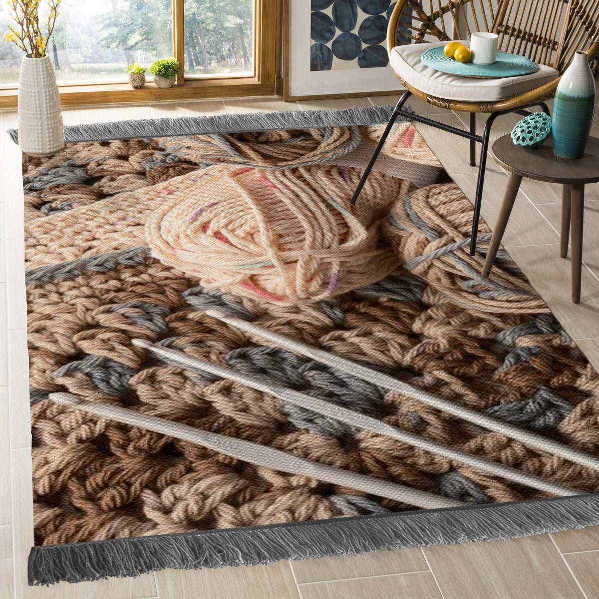 Crochet ML1609053F Decorative Floor-cloth