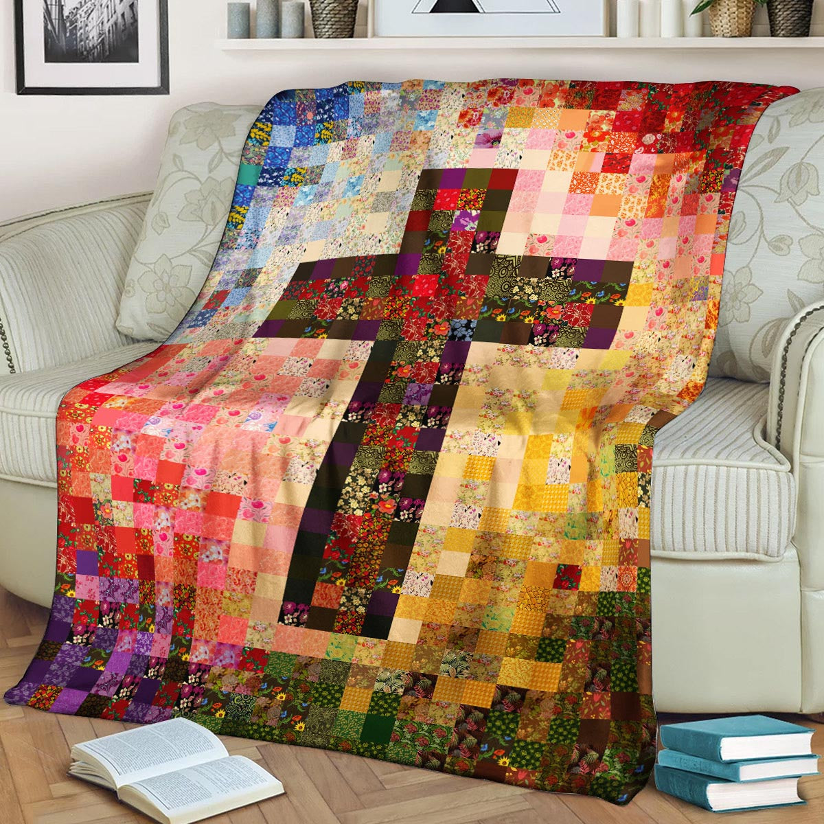 Cross HM280813TT Sherpa Fleece Blanket