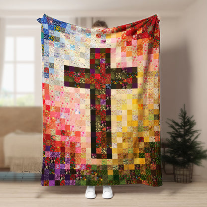 Cross HM280813TT Sherpa Fleece Blanket
