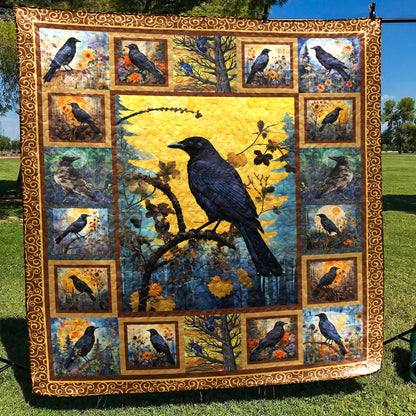 Crow YH2510109 Art Quilt