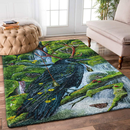 Crow Butterfly Waterfall DV0810054R Rug