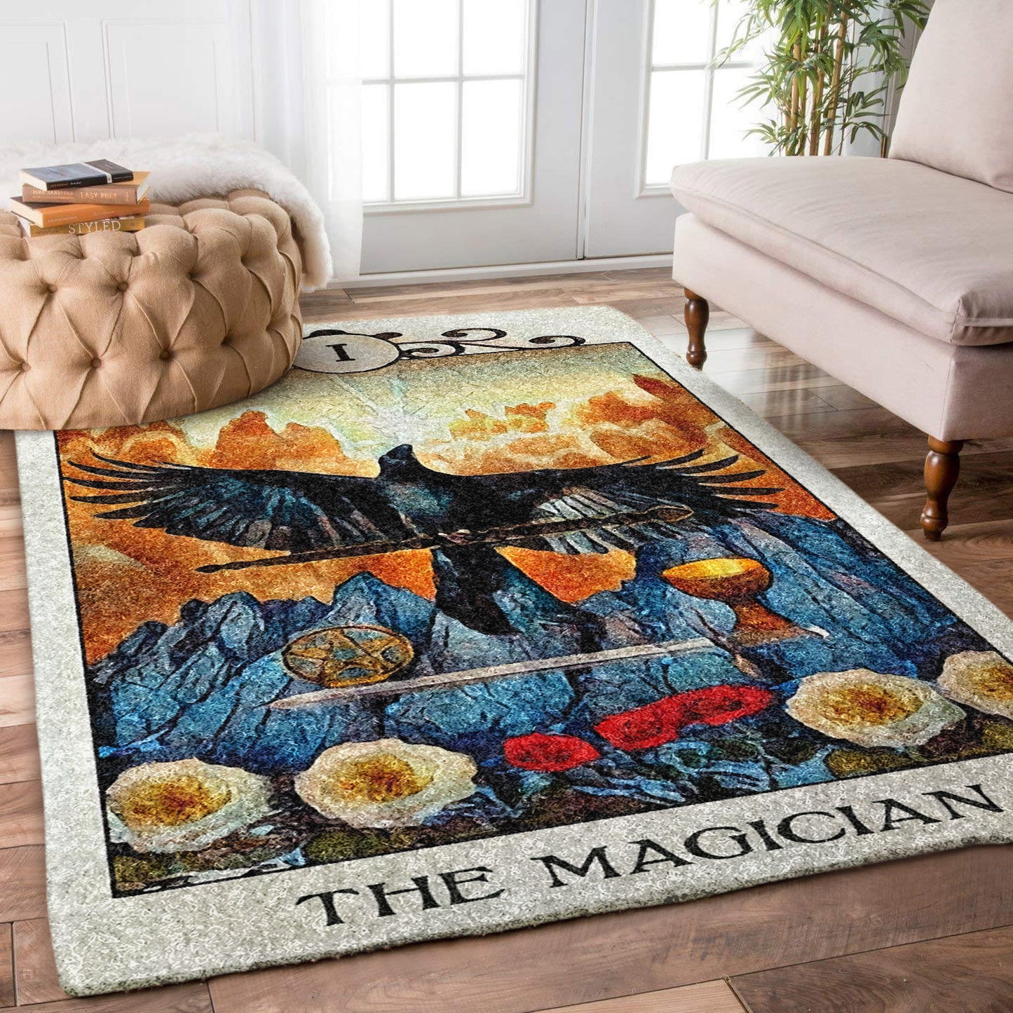 Crow Tarot DV0910040R Rug