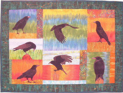 Crows CLM270614 Quilt Blanket