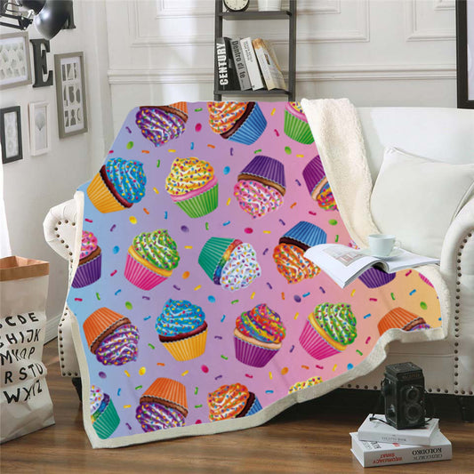 Cupcake CLP0512055TT Sherpa Fleece Blanket
