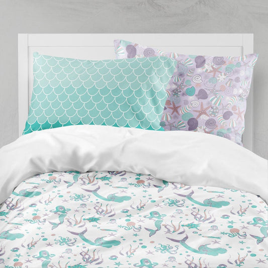 Cute Colourful Mermaid Pattern CLT0910047T Bedding Sets