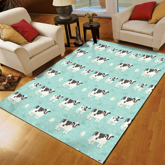 Cute Cow And Baby Cow CL22100179MDR Rug