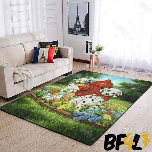 Cute Dalmatian Dog CLM1110095M Rug