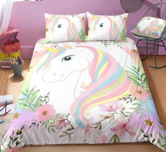 Cute Pink Unicorn CLP2809028T Bedding Sets