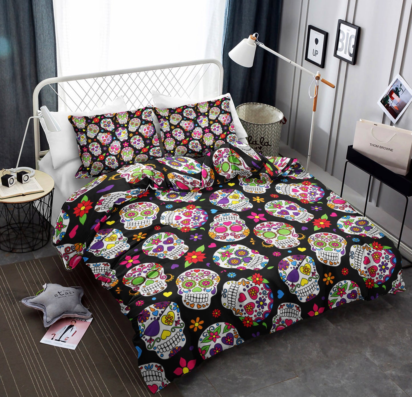 Day Of The Dead CL060821MD Bedding Sets