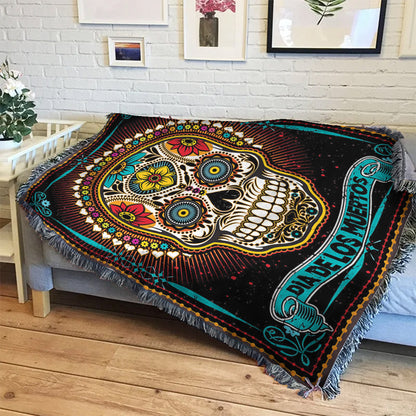 Dia De Muertos DV031089S Throw Blankets For Sofa