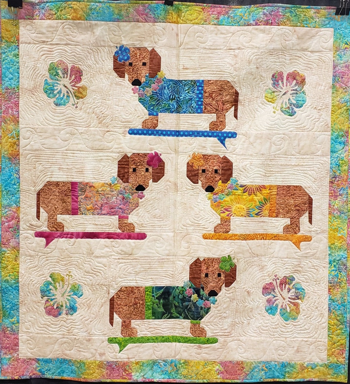 Dachshund CLA0312492Q Quilt Blanket