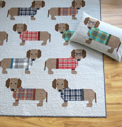 Dachshund CLA0710306Q Quilt Blanket