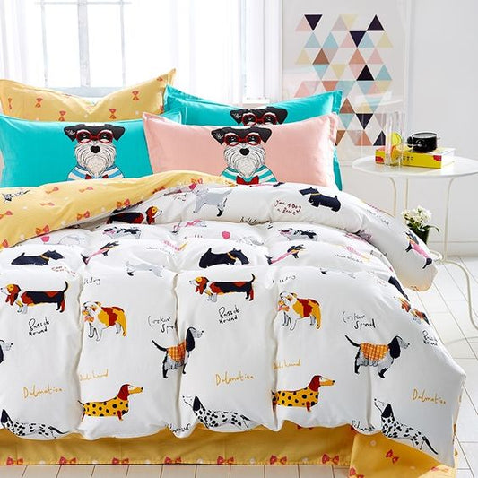 Dachshund And Schnauzer CLA3009137B Bedding Sets