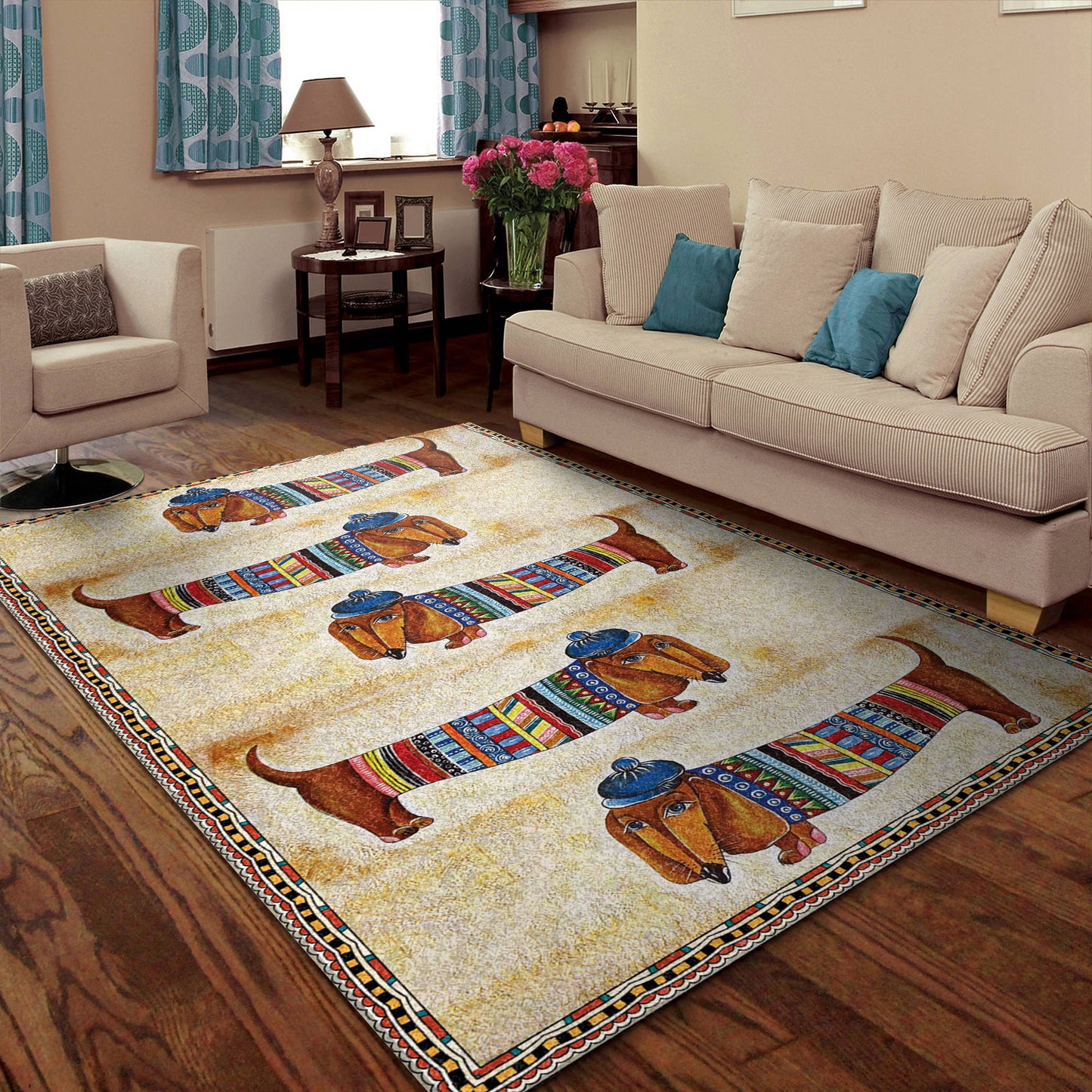 Dachshund CG0211007R Rug