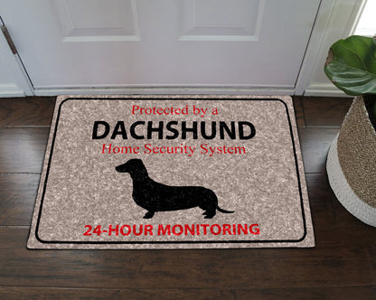 Dachshund CL070810MDD Non-slip Door mats