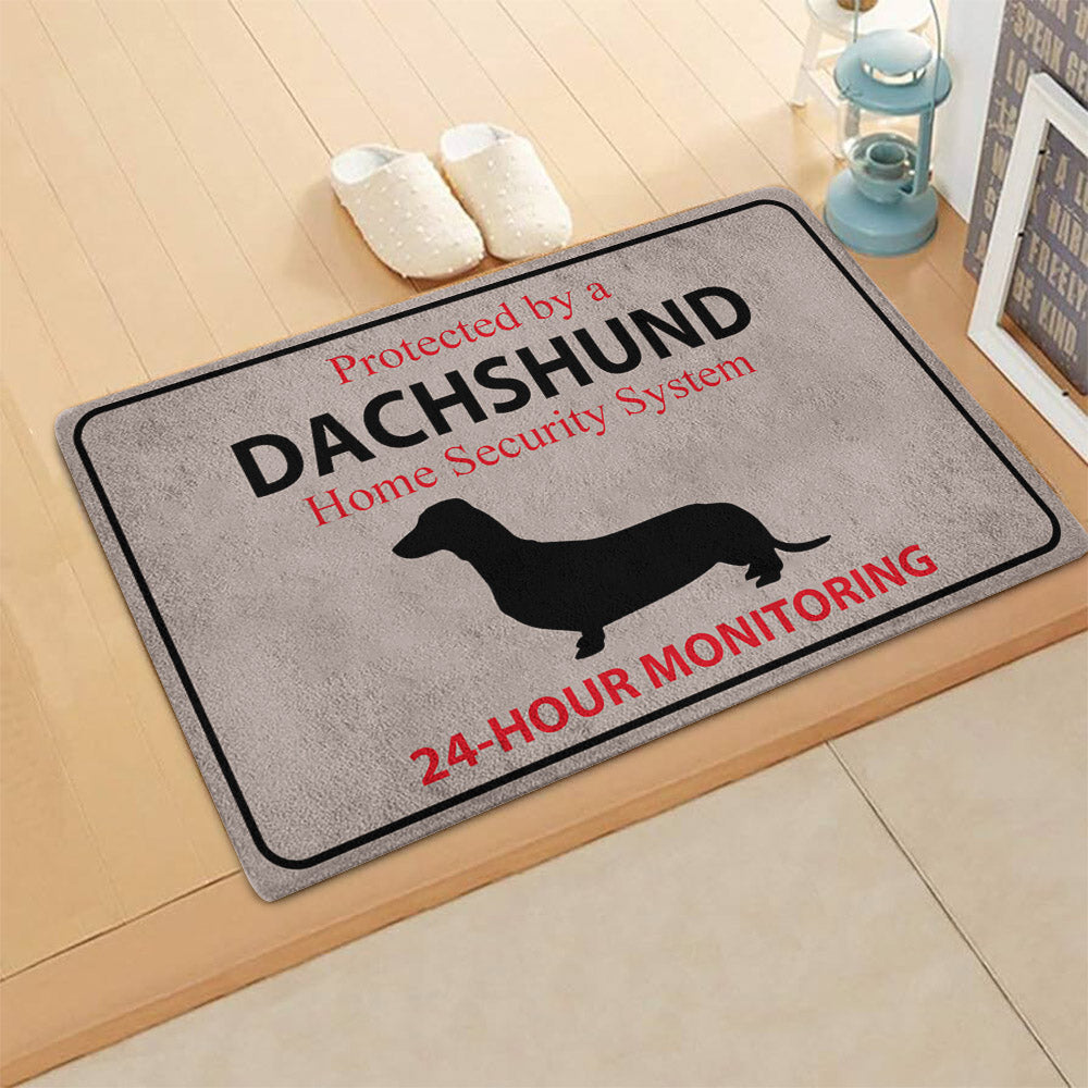 Dachshund CL070810MDD Non-slip Door mats