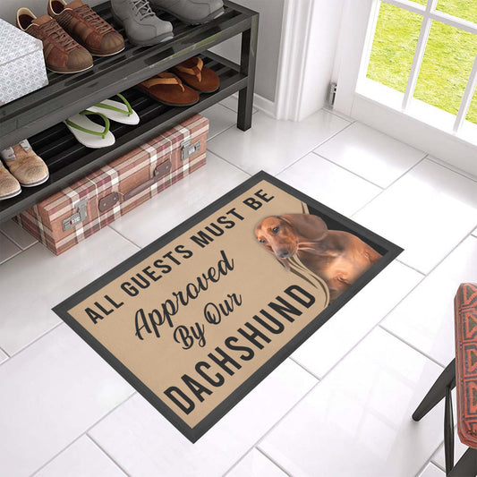 Dachshund CL09100068MDD Non-slip Door mats