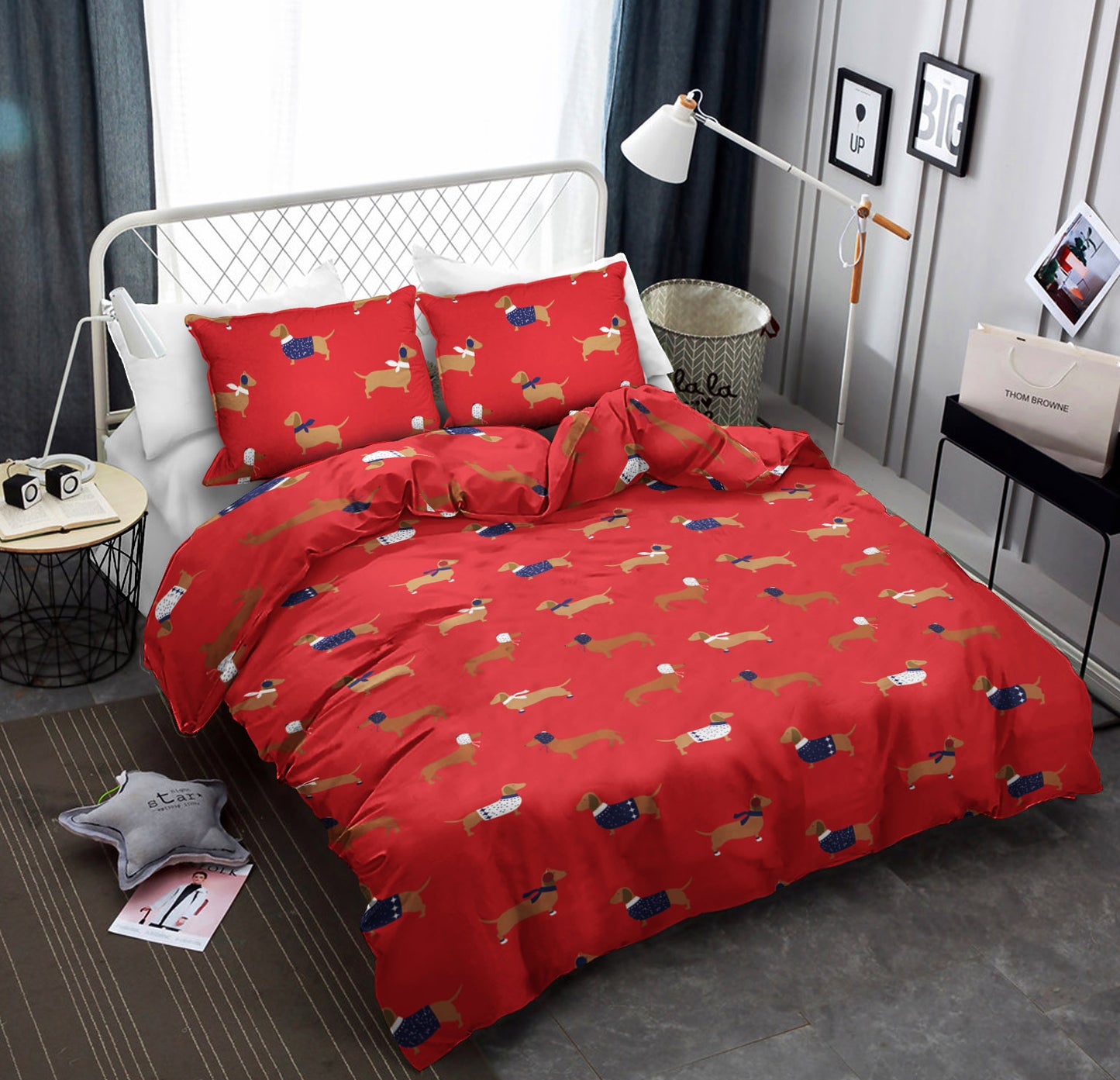 Dachshund Christmas CLA1410026B Bedding Sets